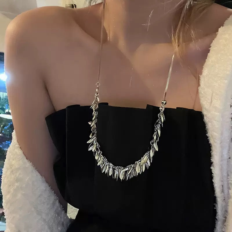 Sliding Tassel Necklace