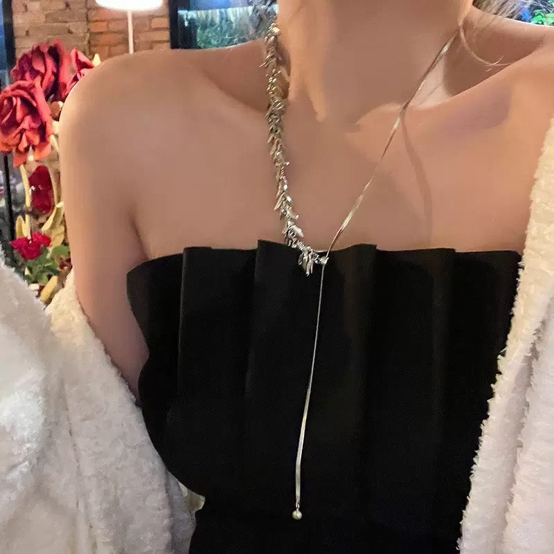 Sliding Tassel Necklace