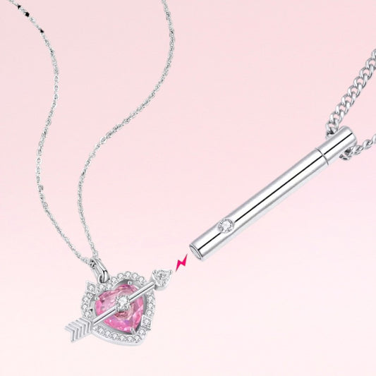 Cupid's Arrow Necklace Set - A Necklace That Knows Who You Love