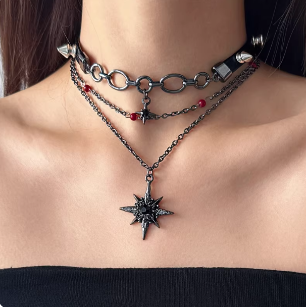Glimmerrs Black Sun Choker
