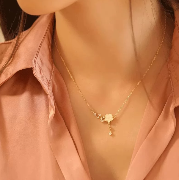 Forever Flower Necklace