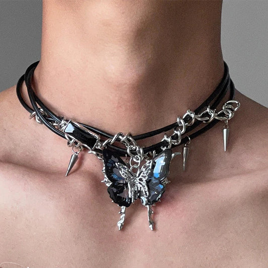 Glimmerrs Butterfly Choker