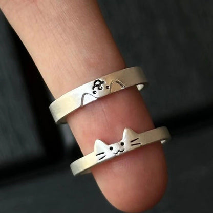 Kitty Puppy Matching Rings