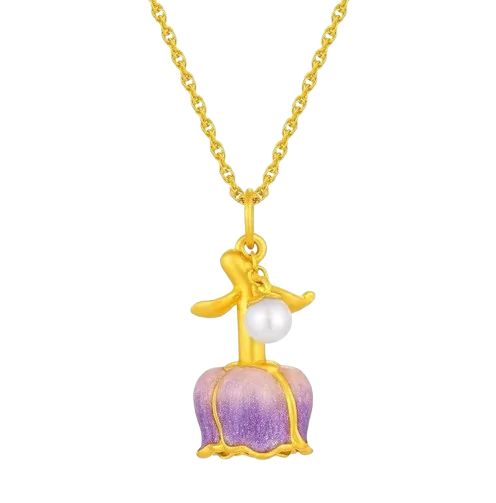 Glimmerrs™ Blooming Rose Necklace - Carry Magic Wherever You Go!
