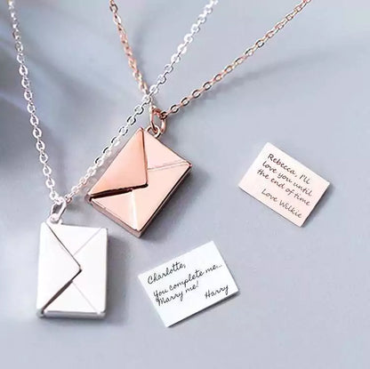 Personalised Love Letter Necklace